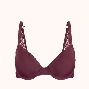 NWT Lively T-Shirt Bra (Plum)